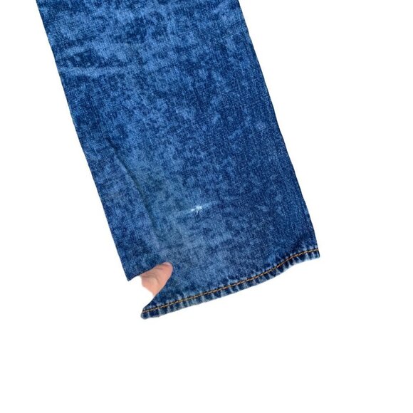 VINTAGE True Religion Jeans Size 32 STRAIGHT Orange Stitch - Picture 10 of 12